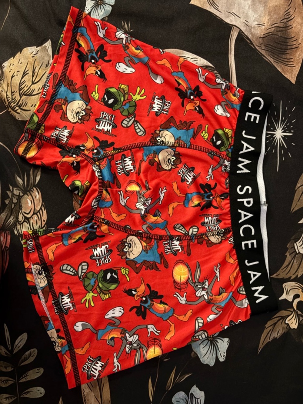 Space Jam Men’s Red Graphic Briefs